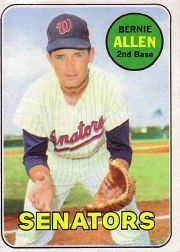 1969 Topps Baseball Cards      027      Bernie Allen